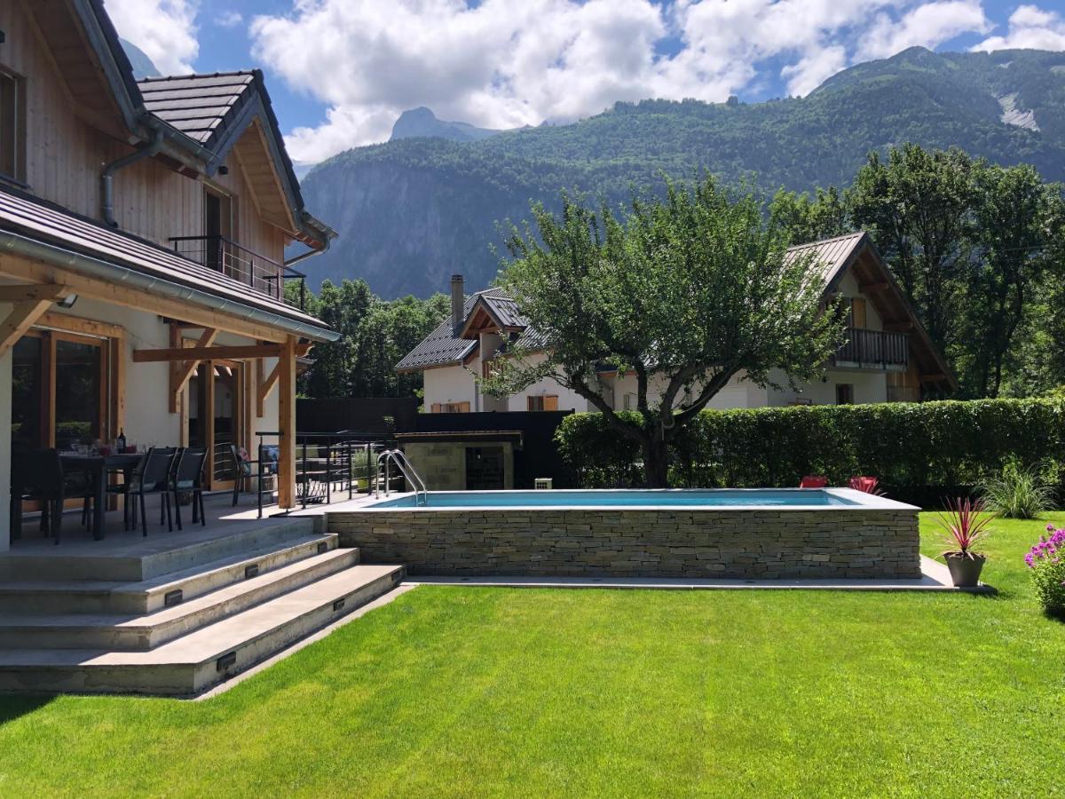 Chalet Barbara With Swimming Pool In The Heart Of Oisans Le Bourg-dʼOisans Exterior foto