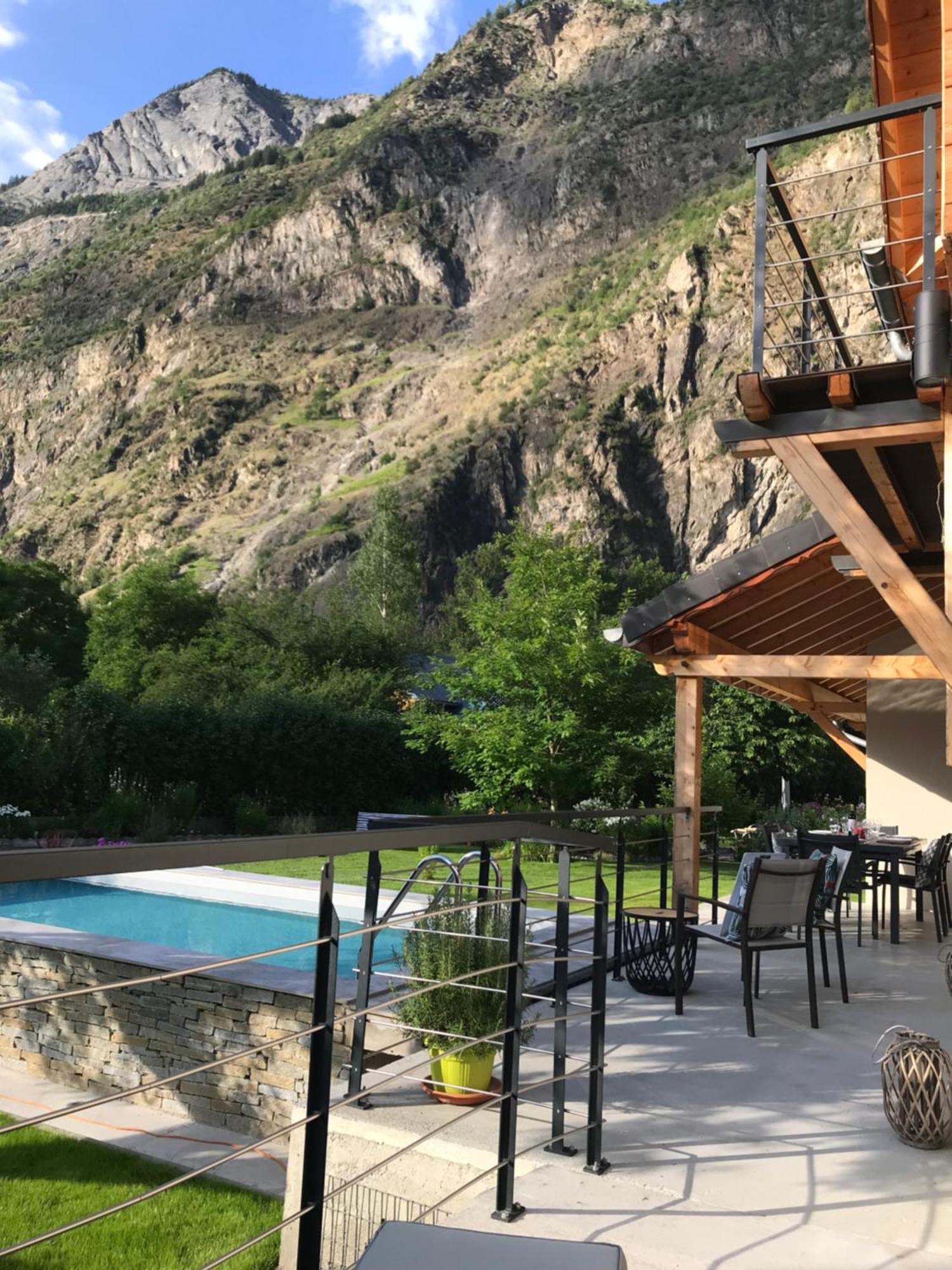 Chalet Barbara With Swimming Pool In The Heart Of Oisans Le Bourg-dʼOisans Exterior foto