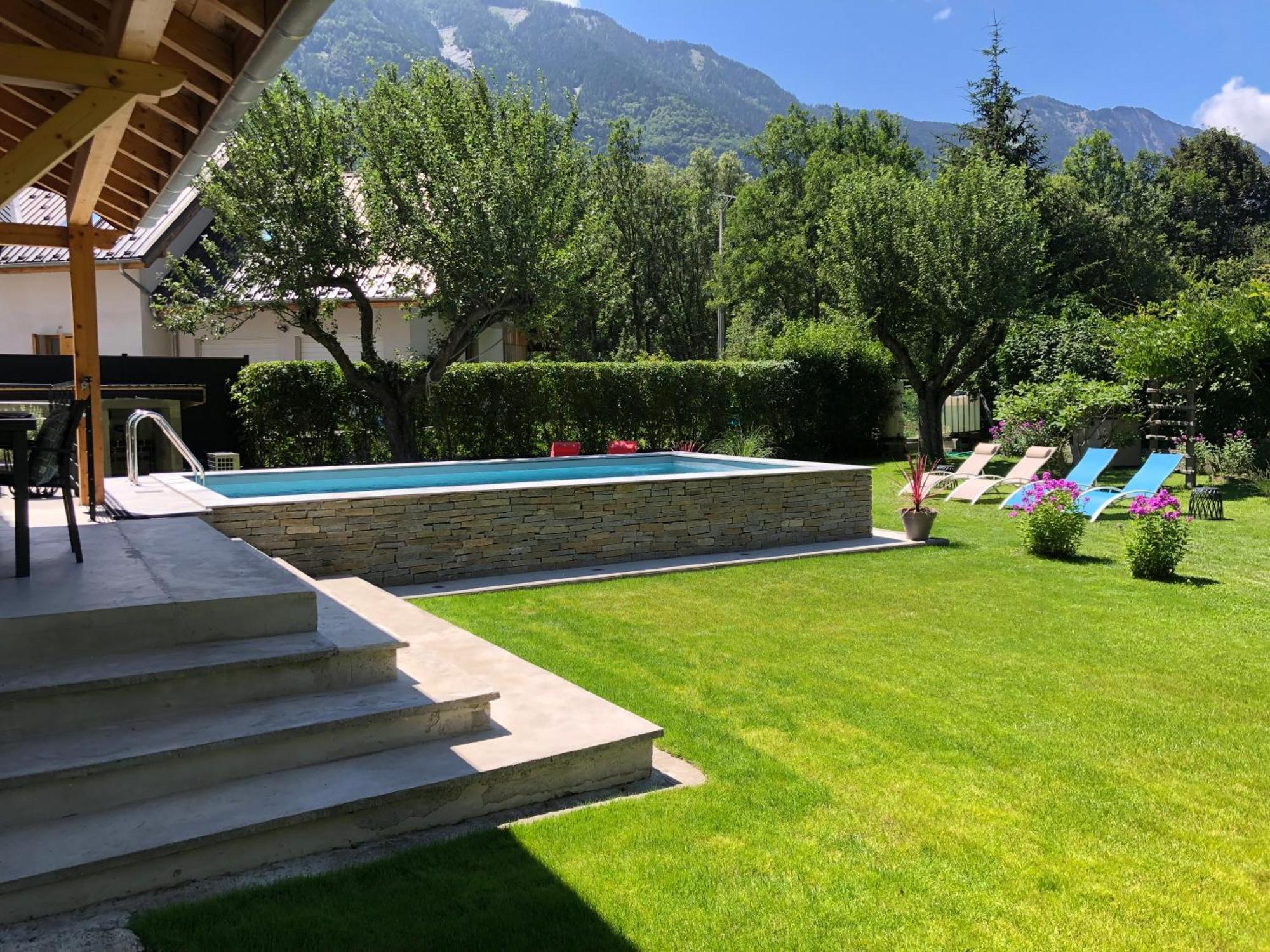 Chalet Barbara With Swimming Pool In The Heart Of Oisans Le Bourg-dʼOisans Exterior foto